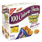 Honey Maid Grahams, Cinnamon Thin Crisps 100 Calorie Packs, 6-Count Boxes (Pack of 6)