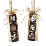 Club Pack of 12 Chocolate Shop Succulent Candies in Box Christmas Ornaments