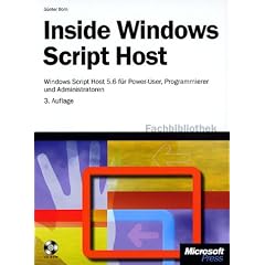 Inside Windows Script Host, m. CD-ROM