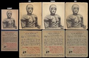 1948 Bowman Regular (Football) Card# 96 Ralph Heywood of the Detroit Lions ExMt Condition