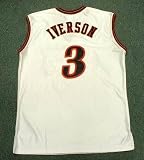 ALLEN IVERSON Philadelphia 76ers 2004 Reebok AUTHENTIC Home NBA Basketball Jersey
