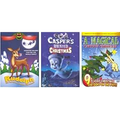 [[[3 DVD Christmas pack]]] Rudolph the Red Nosed Reindeer and Friends / a Magical Cartoon Christmas / Casper's Haunted Christmas