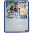 Board Dudes Blue MetaliX Magnetic Dry Erase Board Value Pack - 11" x 14"