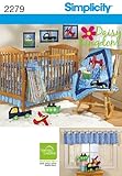 Simplicity Sewing Pattern 2279 Nursery Home Decorating, One Size
