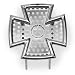 BLINGSTAR MINI IRON CROSS BUMPER POL ATV1002POL