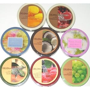 XL Delon Body Butter Variety Set with 8 Different Scents