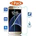 KingAcc 9H Hardness 3D Touch Tempered Glass Screen Protector Film for Samsung Galaxy S7 (Pack of 2)