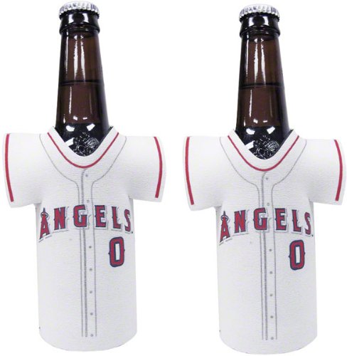 Los Angeles Angels of Anaheim Bottle Jersey Koozie 2-Pack