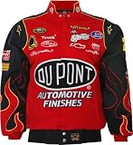 Jeff Gordon #24 Red Dupont Cotton Twill Jacket
