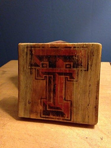 Rustic Texas Tech Pallet Wood Coasters