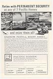 1965 Pacific Homes California Arizona Hawaii Retire Print Ad