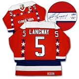 Rod Langway Signed Jersey - Washington Capitals - Autographed NHL Jerseys