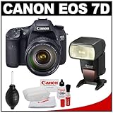 Canon EOS 7D Digital SLR Camera with EF 28-135mm IS USM & Speedlite 580EX I ....