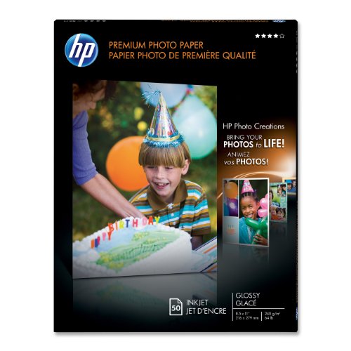 HP Premium Photo Paper Glossy C6979A 8 5x11 50 SheetsB00005RZOU 