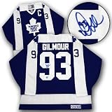 DOUG GILMOUR Toronto Maple Leafs SIGNED Retro Jersey