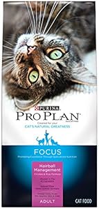 Purina Pro Plan Dry Adult Cat Food (Hairball Management), Chicken and Rice Formula, 16-Pound Bag Purina Pro Plan Dry Adult Cat Food (Hairball Management), Chicken and Rice Formula, 16-Pound Bag