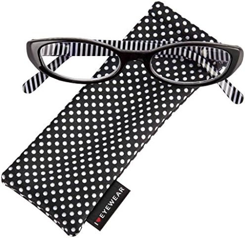 Reading Glasses (Domino Pattern) - I Heart Eyewear - Readers with Attitude - Strength 2.0