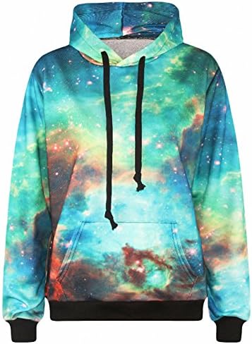 Men &amp; Women's Fashion Digital Print Hooded Sweatshirt DMW013-S