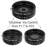 Fotodiox Pro Lens Mount Adapter with Built-in Aperture iris, Canon EOS EF L ....