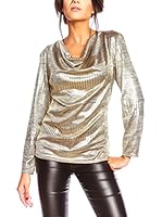 SAINT GERMAIN PARIS Camiseta Manga Larga Aneth (Dorado)