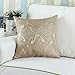 Euphoria Cushion Covers Pillows Shell Contemporary Modern Style Brown Texture Ground Gold Abstract Design 17