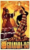 GRANDES FIESTAS CORPUS CHRISTI 1947 GRANADA EUROPE TRAVEL TOURISM SPAIN VINTAGE POSTER REPRO 516I65%2BJ7ZL. SL160 GRANDES FIESTAS CORPUS CHRISTI 1947 GRANADA EUROPE TRAVEL TOURISM SPAIN VINTAGE POSTER REPRO
