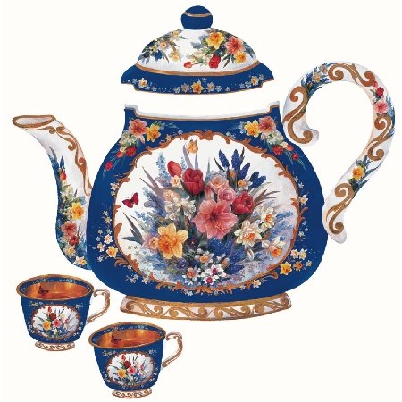 Sunsout Floral Teapot 1000 Piece Jigsaw Puzzle 516I847m57L Sunsout Floral Teapot 1000 Piece Jigsaw Puzzle
