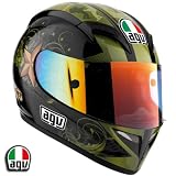 AGV T-2 Warrior Motorcycle Helmet Black Small AGV SPA – ITALY 0351O2A0015005