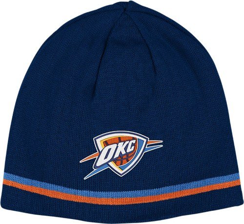Oklahoma City Thunder Over And Back Reversible Knit Hat