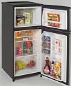 Avanti Ff448ps Refrigerator 4.4cf Platinum Black A.defrost