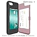 iPhone SE Case, iPhone SE 2020 iPhone SE Card Case SKINU iPhone SE Wallet with Mirror for iPhone SE (2020) - Metal Slate