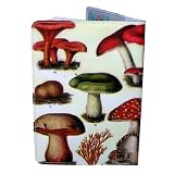 Wild Mushrooms Travel Passport Holder