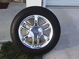 Goodyear Fortera HL Edition tires mounted on new GMC wheels