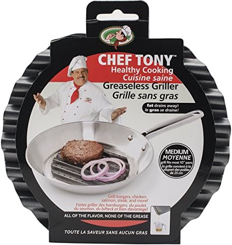 Chef Tony Greaseless Griller-7.28"X7"