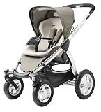 Maxi-Cosi 68103980 – Mura 4, flexibles Travelsystem inklusive Einkaufskorb, Sonnenverdeck und Adapter für die Maxi-Cosi Babyschale, Denim Field