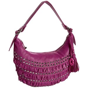 Buy Betsey Johnson We're Just Frilled Small Hobo by Betsey Johnson