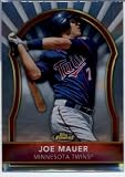 2011 Topps Finest #55 Joe Mauer - Minnesota Twins (Baseball Cards)