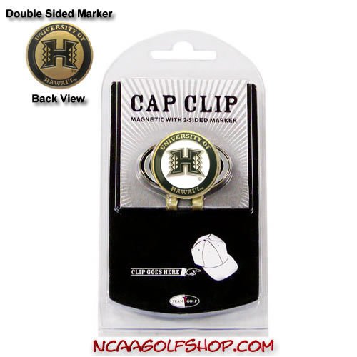Hawaii Warriors Hat Clip Ball Marker Tghc