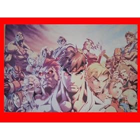  Street Fighter Ryu Guile Ken Akuma Dhalsim Game Anime Mat Play Mat