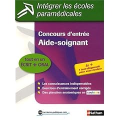 Concours d'entr�e Aide-soignant : Epreuves �crites et orale
