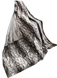 Bocasa by Biederlackborbo 63971 Wohn- und Schlafdecke Trend ca. 130 x 170 cm, grau