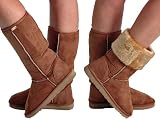 EyeCatchShoes - Classic Tall Snugg Warme Damen Stiefel