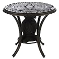 Tiverton 2008 Metal Fire Accent Table