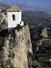 Bell Tower in Village Built on Steep Limestone Crag, Guadalest, Costa Blanca, Valencia Region, Spain Photographic Poster Print by Tony Waltham, 30x40