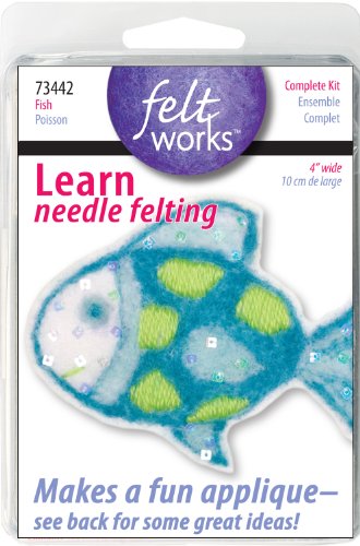 Dimensions Needle Felting Fish Felt Kit