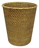 Elite Home Fashions 70106 Hana Wastebasket Trash Can