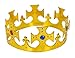 Rhode Island Novelty Gold Jeweled Prince or King Crown