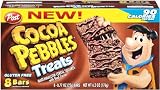 Post Pebbles Cocoa Pebbles Treats, 8-Count (Pack of 8)