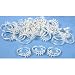 36 Silver Plated Charm Ring Beading Jewelry Beadery Rings Part