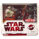 Star Wars Legacy Collection Geonosis Arena Showdown - Yoda and Droideka